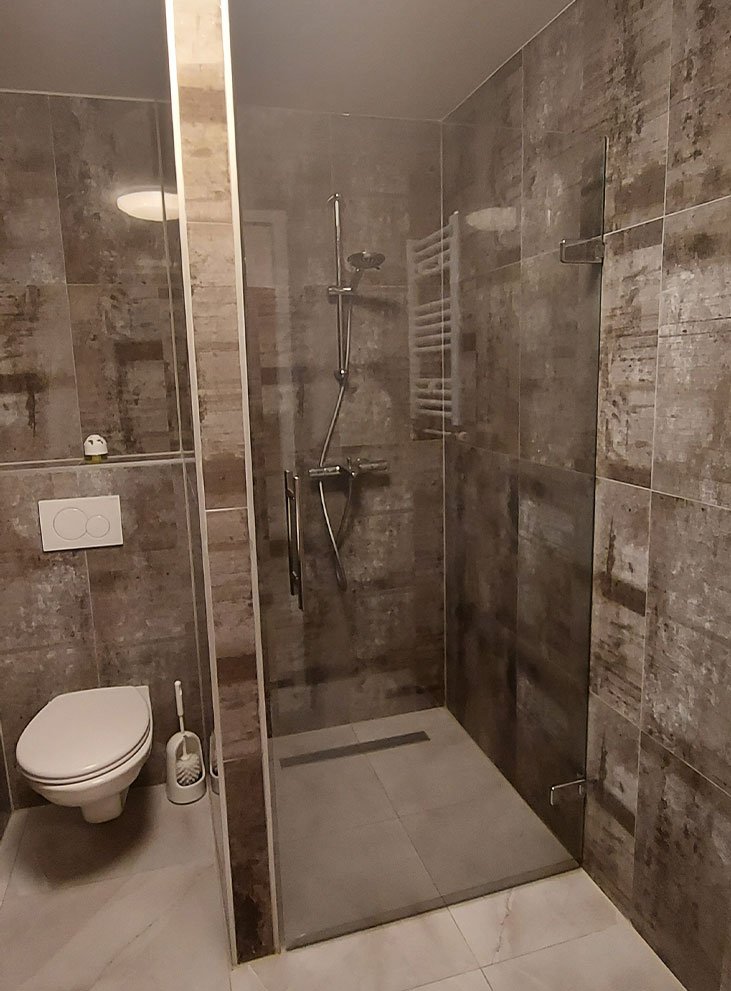 Douchewand Nice met 1 openslaande deur