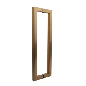 Estlegno U-greep vierkant mat messing