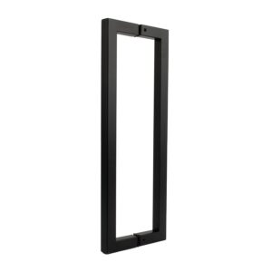 Estlegno U-greep vierkant mat zwart