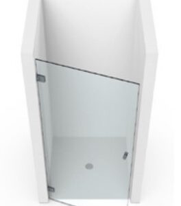 Enkele nisdeur douche op maat type Nice