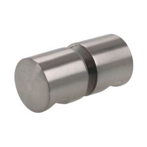 Douchedeur knop rond Ø32 RVS effect (BN)