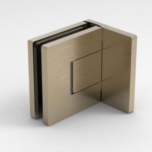 Bellagio douchedeur wand-glas Brushed brons (BBRZ)