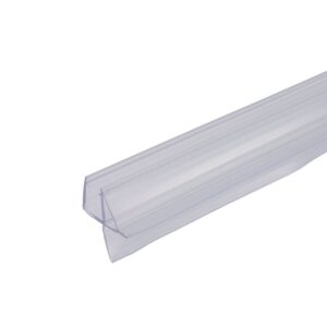 Afdichtprofiel met centrale lip, onderlip en zijdelingse afwatering voor 8 mm glas