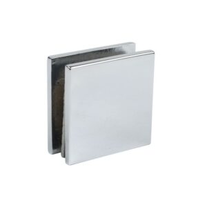 Glasklem 3265 SQ wand-glas mat chroom
