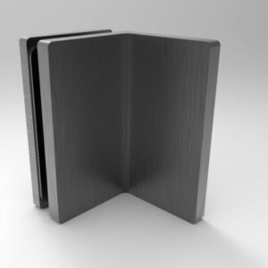 Bellagio wandklem wand-glas Brushed Gun Metal (BGM)