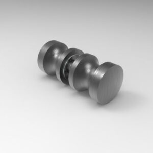 Knopstel rond 30 mm - Brushed Gun Metal (BGM)